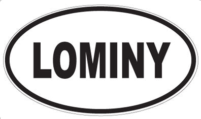 LOMINY - Oval Magnet