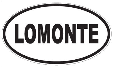 LOMONTE - Oval Magnet