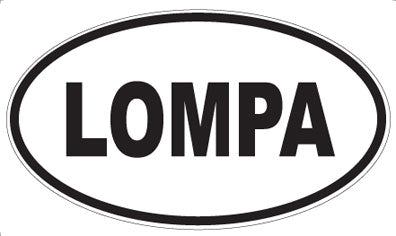 LOMPA - Oval Magnet