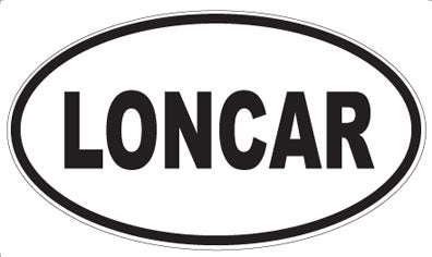 LONCAR - Oval Sticker