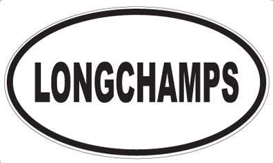 LONGCHAMPS - Oval Sticker