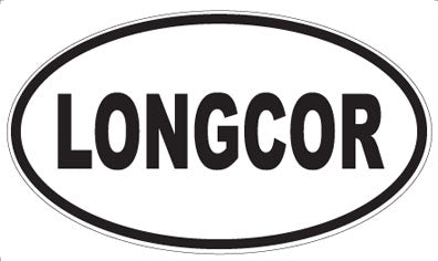 LONGCOR - Oval Sticker