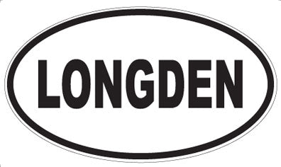 LONGDEN - Oval Magnet