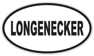 LONGENECKER - Oval Magnet