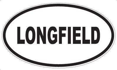 LONGFIELD - Oval Sticker