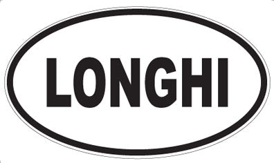 LONGHI - Oval Sticker