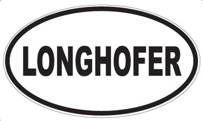 LONGHOFER - Oval Magnet