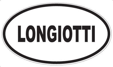 LONGIOTTI - Oval Magnet