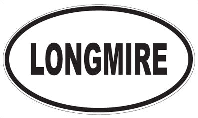 LONGMIRE - Oval Magnet
