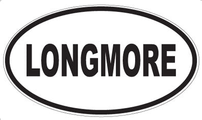 LONGMORE - Oval Sticker