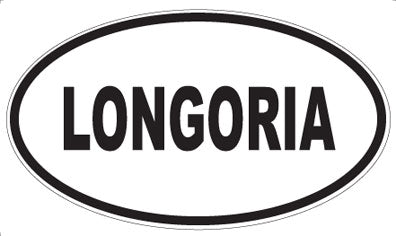 LONGORIA - Oval Magnet