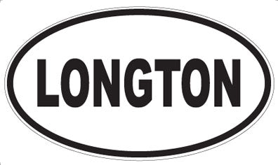 LONGTON - Oval Magnet
