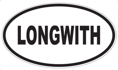 LONGWITH - Oval Magnet
