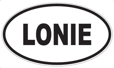 LONIE - Oval Magnet