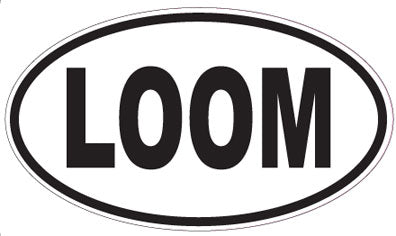 LOOM - Oval Sticker