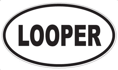 LOOPER - Oval Magnet