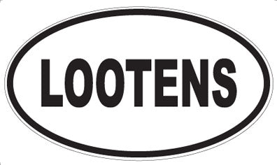 LOOTENS - Oval Magnet