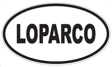 LOPARCO - Oval Magnet
