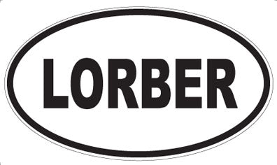 LORBER - Oval Magnet
