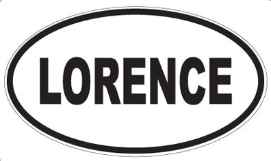 LORENCE - Oval Magnet