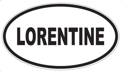 LORENTINE - Oval Magnet