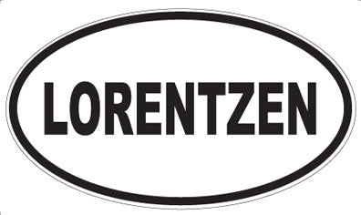LORENTZEN - Oval Magnet