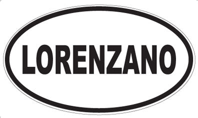 LORENZANO - Oval Magnet