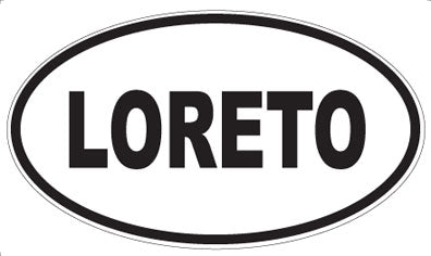 LORETO - Oval Magnet