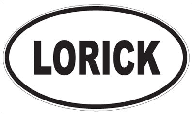 LORICK - Oval Magnet