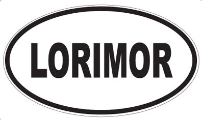 LORIMOR - Oval Magnet
