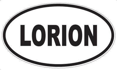LORION - Oval Sticker