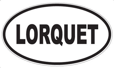 LORQUET - Oval Magnet
