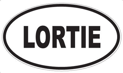 LORTIE - Oval Magnet