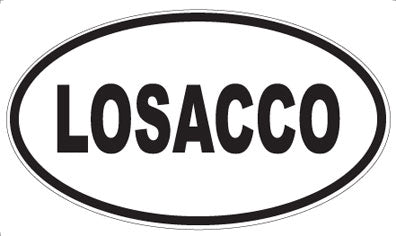 LOSACCO - Oval Sticker
