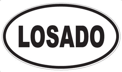 LOSADO - Oval Magnet