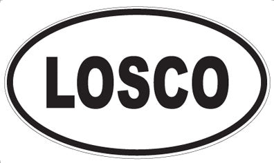LOSCO - Oval Sticker