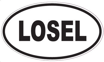 LOSEL - Oval Magnet