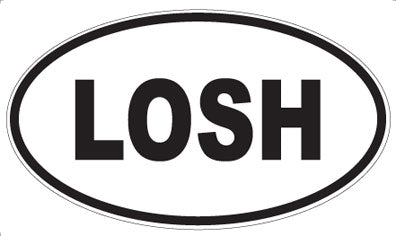 LOSH - Oval Sticker