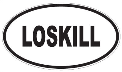 LOSKILL - Oval Sticker