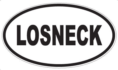 LOSNECK - Oval Sticker