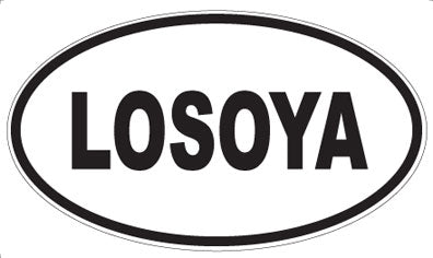 LOSOYA - Oval Sticker