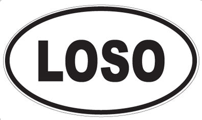 LOSO - Oval Magnet