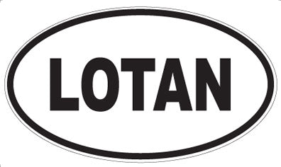LOTAN - Oval Magnet