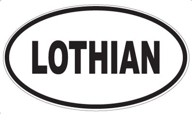 LOTHIAN - Oval Magnet
