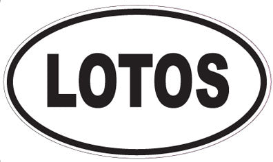 LOTOS - Oval Magnet