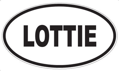 LOTTIE - Oval Sticker