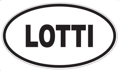 LOTTI - Oval Magnet