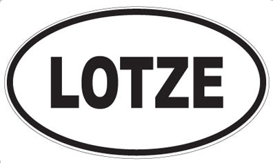 LOTZE - Oval Magnet