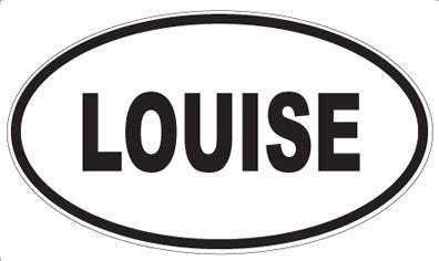 LOUISE - Oval Magnet
