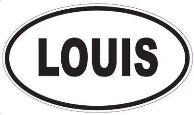 LOUIS - Oval Magnet